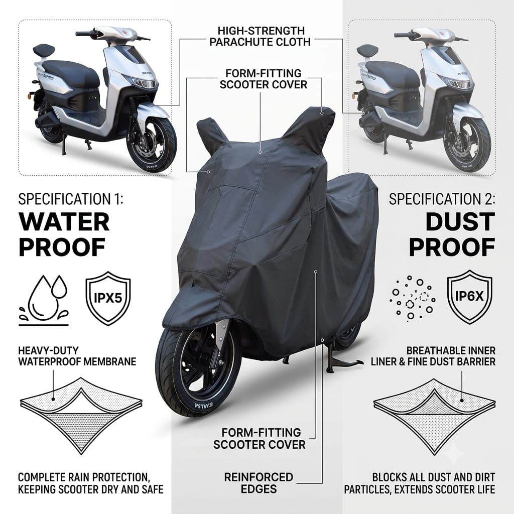 Premium Waterproof & Dustproof Scooter Cover