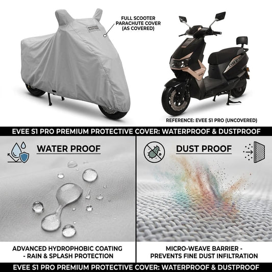 Premium Waterproof & Dustproof Scooter Cover | All-Weather Bike & Scooter Protection